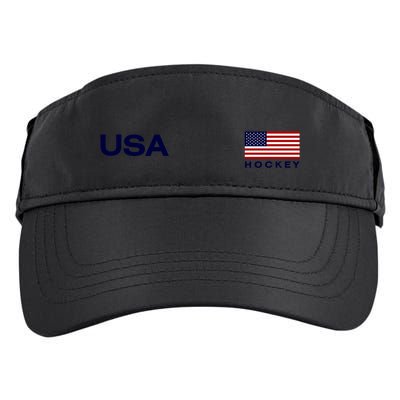 Usa Hockey Flag Gift Adult Drive Performance Visor