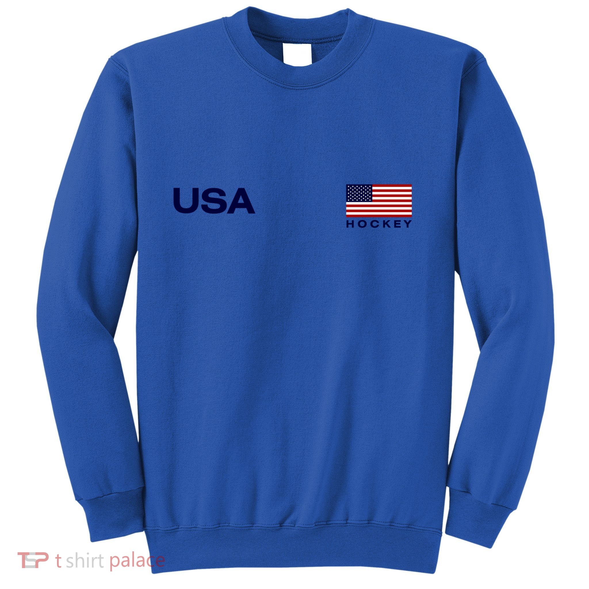 Usa Hockey Flag Gift Sweatshirt