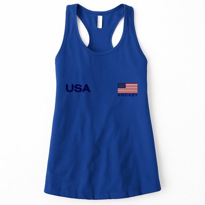 Usa Hockey Flag Gift Womens Tank Top