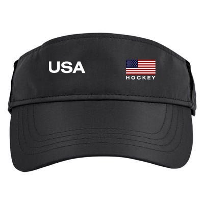 Usa Hockey Flag Gift Adult Drive Performance Visor