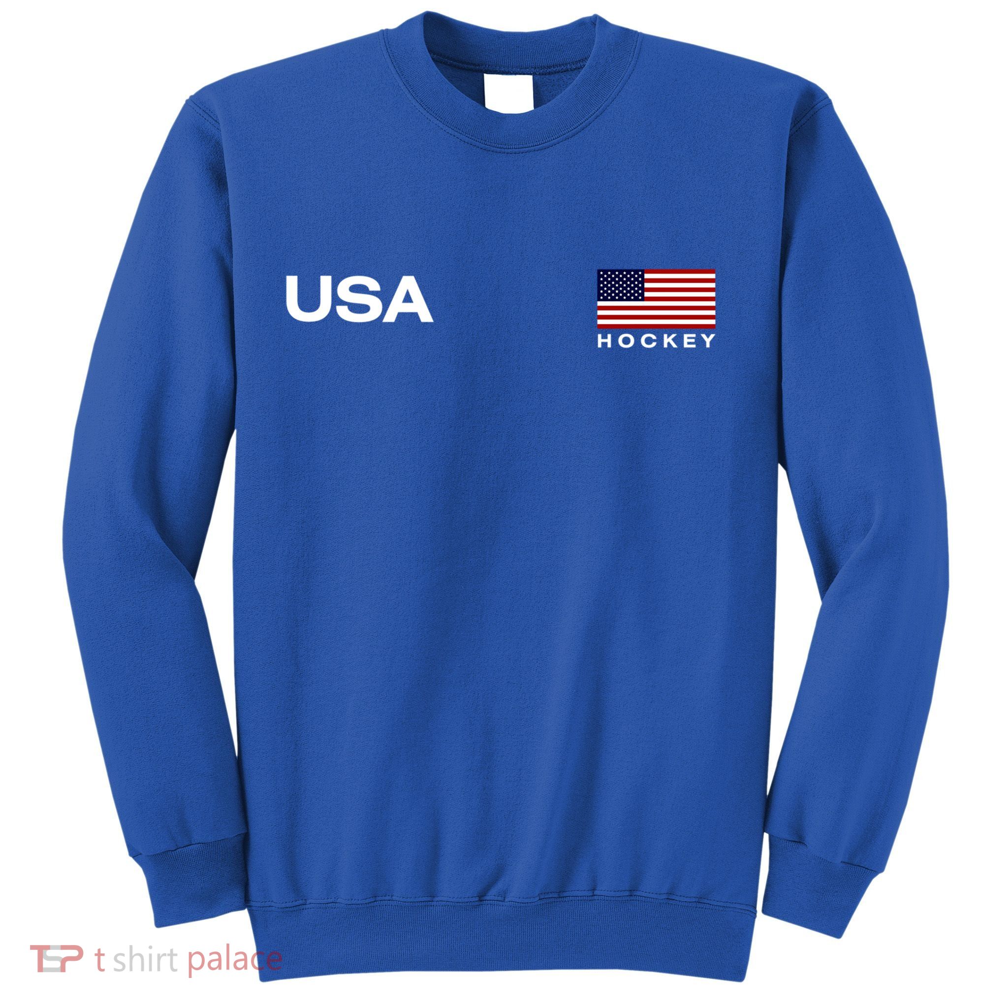 Usa Hockey Flag Gift Sweatshirt