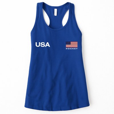 Usa Hockey Flag Gift Womens Tank Top