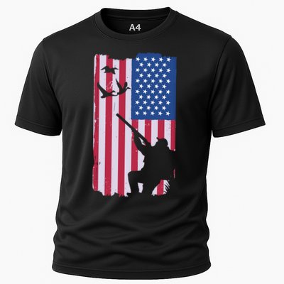USA Hunting Flag Performance Shirt