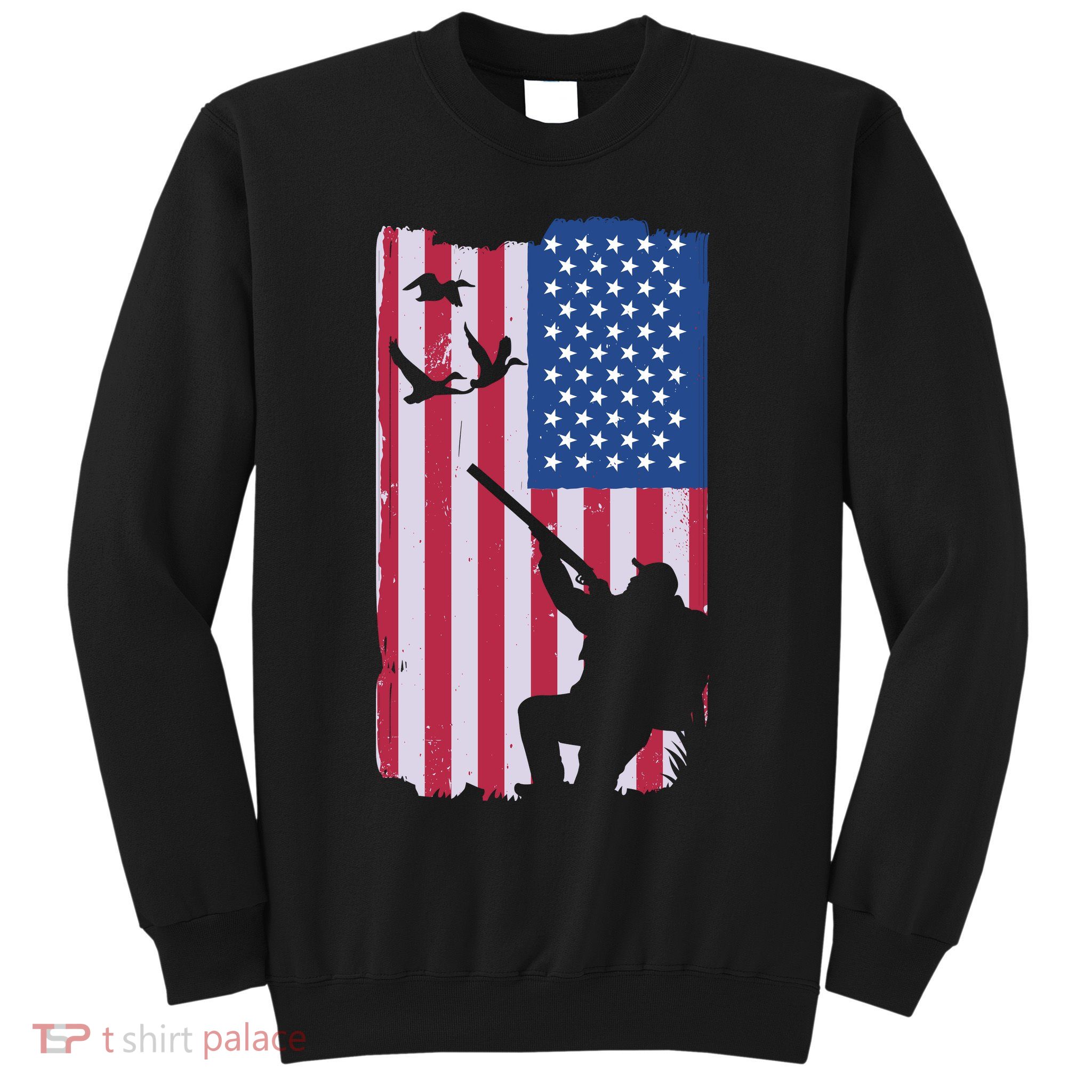 USA Hunting Flag Sweatshirt