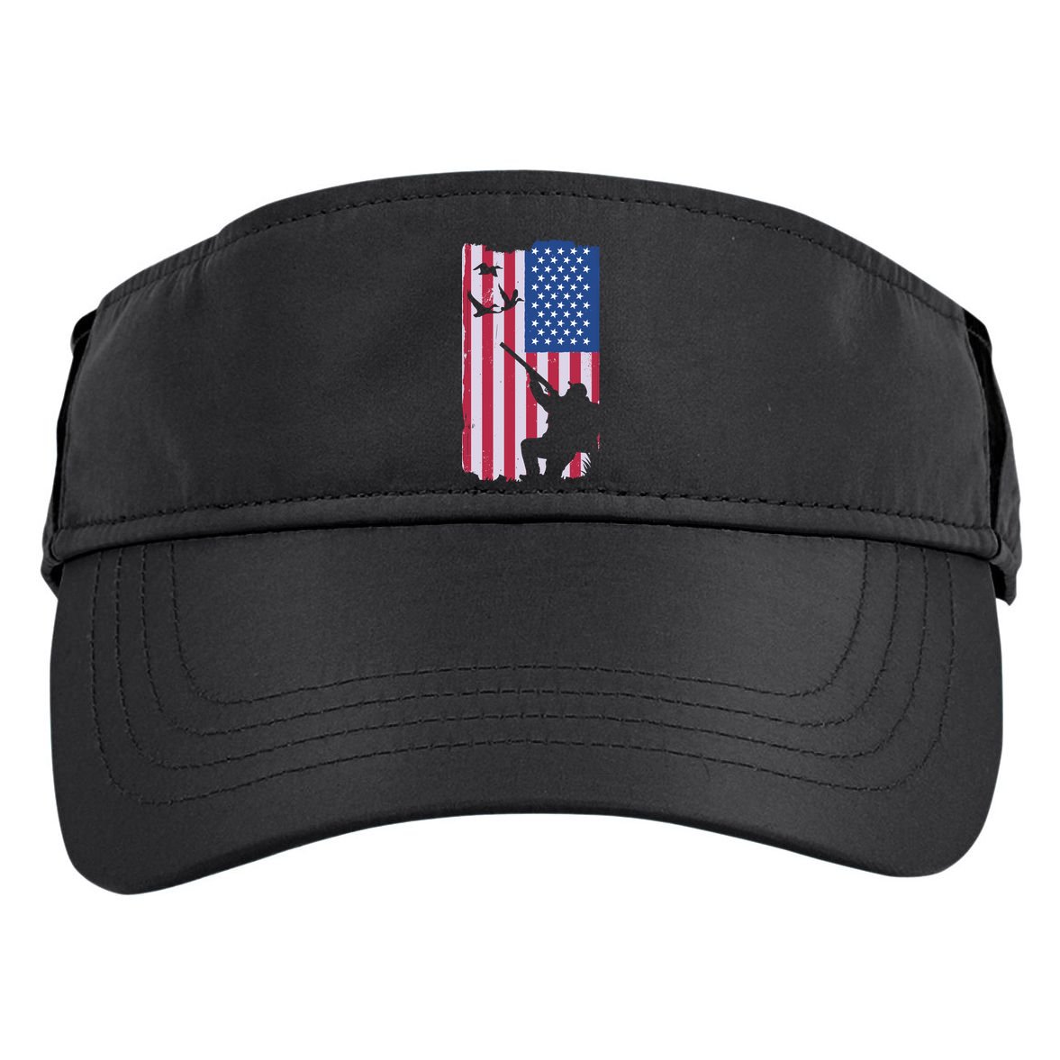 USA Hunting Flag Adult Drive Performance Visor