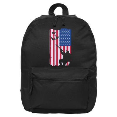 USA Hunting Flag 16 in Basic Backpack