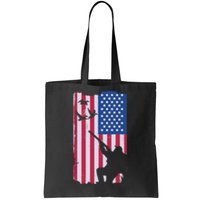 USA Hunting Flag Tote Bag