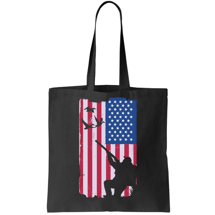 USA Hunting Flag Tote Bag