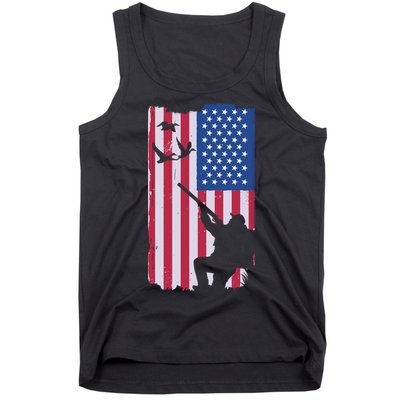 USA Hunting Flag Tank Top