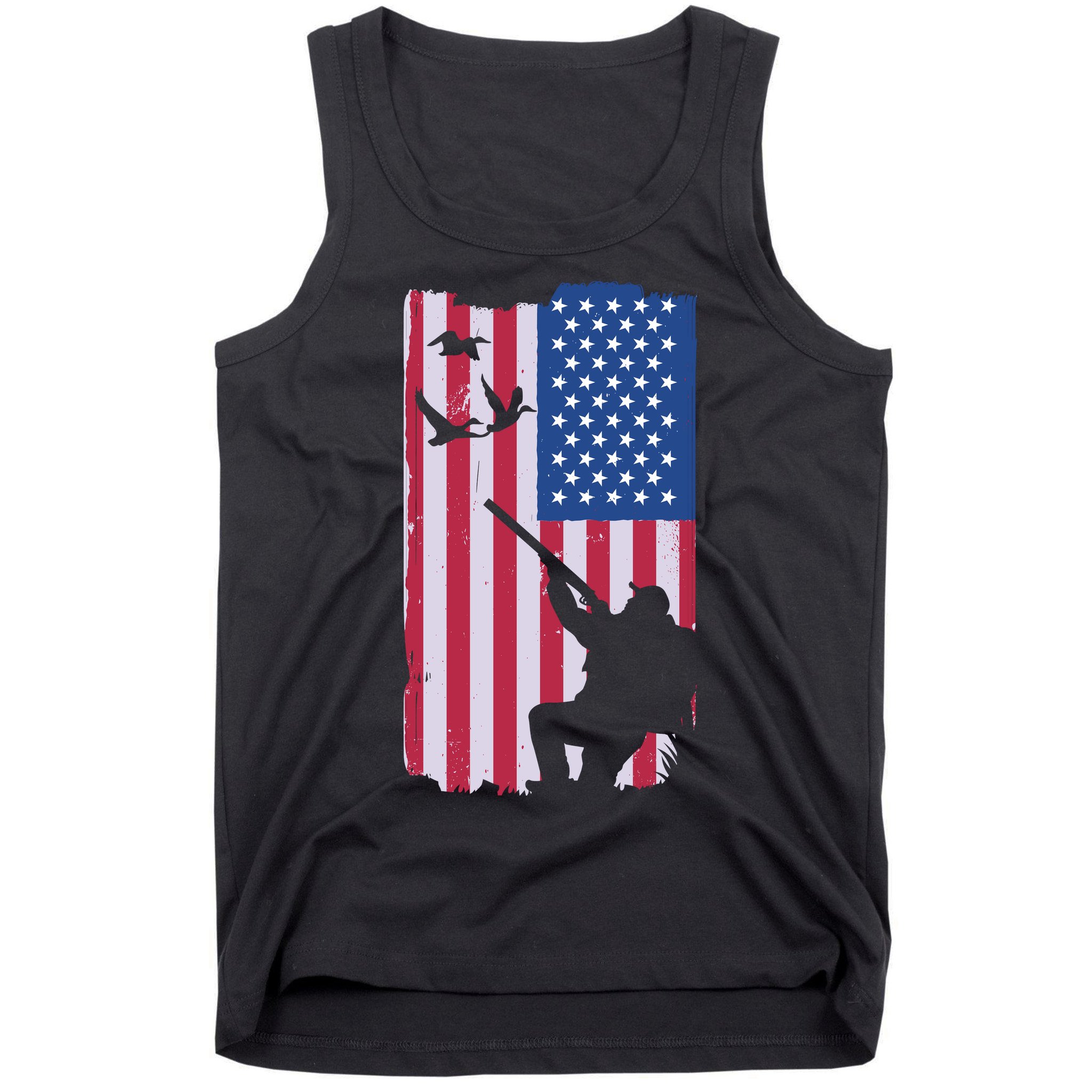 USA Hunting Flag Tank Top