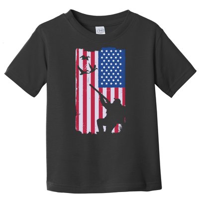 USA Hunting Flag Toddler T-Shirt