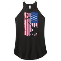 USA Hunting Flag Women's Perfect Tri Rocker Tank