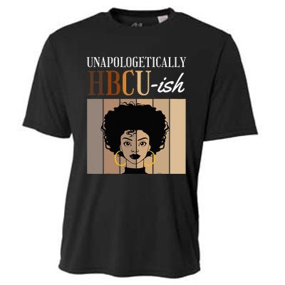 Unapologetically HBCUish Graduate Alumni Student Cooling Performance Crew T-Shirt