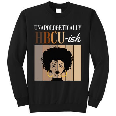 Unapologetically HBCUish Graduate Alumni Student Sweatshirt