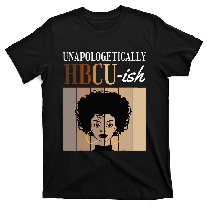 Unapologetically HBCUish Graduate Alumni Student T-Shirt