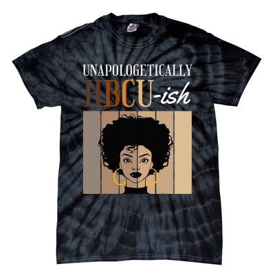 Unapologetically HBCUish Graduate Alumni Student Tie-Dye T-Shirt