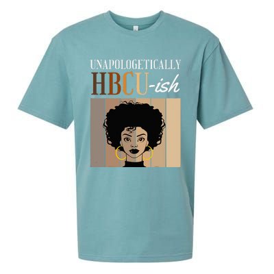 Unapologetically HBCUish Graduate Alumni Student Sueded Cloud Jersey T-Shirt