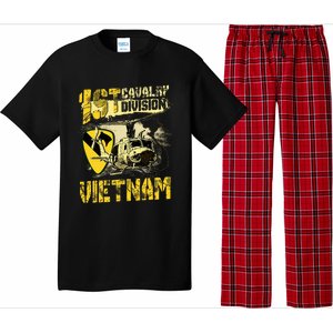 Uh1 Huey Helicopter 1st Cavalry Division Vietnam Veteran Pajama Set