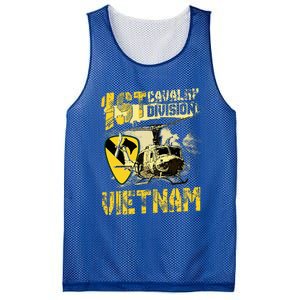 Uh1 Huey Helicopter 1st Cavalry Division Vietnam Veteran Mesh Reversible Basketball Jersey Tank