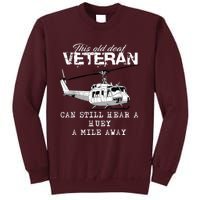 Uh1 Huey Helicopter Army Aviationveteran Tall Sweatshirt