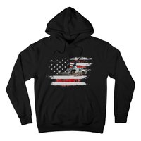 UH1 Huey Helicopter USA American Flag Helicopter Pilot Gifts Hoodie