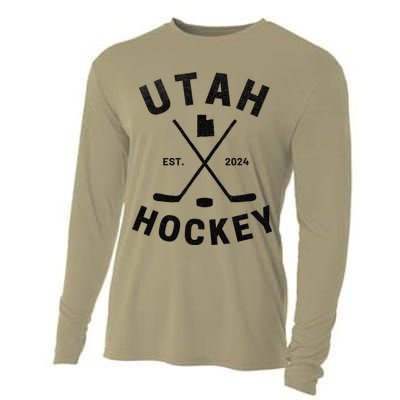 Utah Hockey Hockey In Utah Cooling Performance Long Sleeve Crew