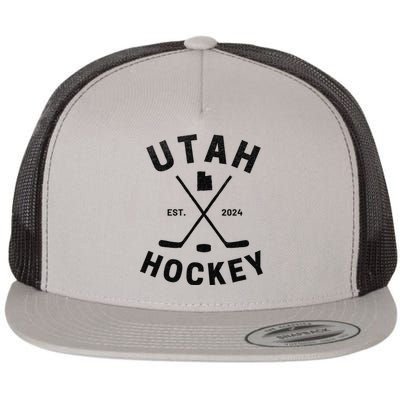 Utah Hockey Hockey In Utah Flat Bill Trucker Hat