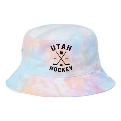 Utah Hockey Hockey In Utah Tie Dye Newport Bucket Hat