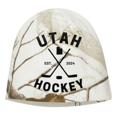 Utah Hockey Hockey In Utah Kati - Camo Knit Beanie