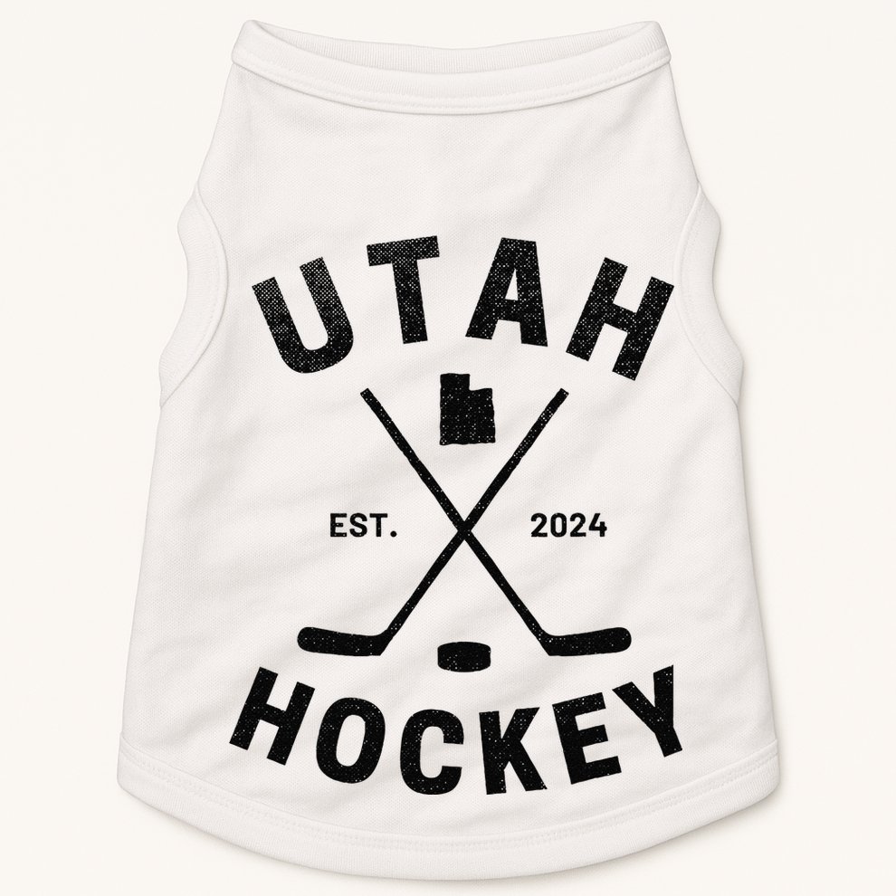 Utah Hockey Hockey In Utah Doggie Tank