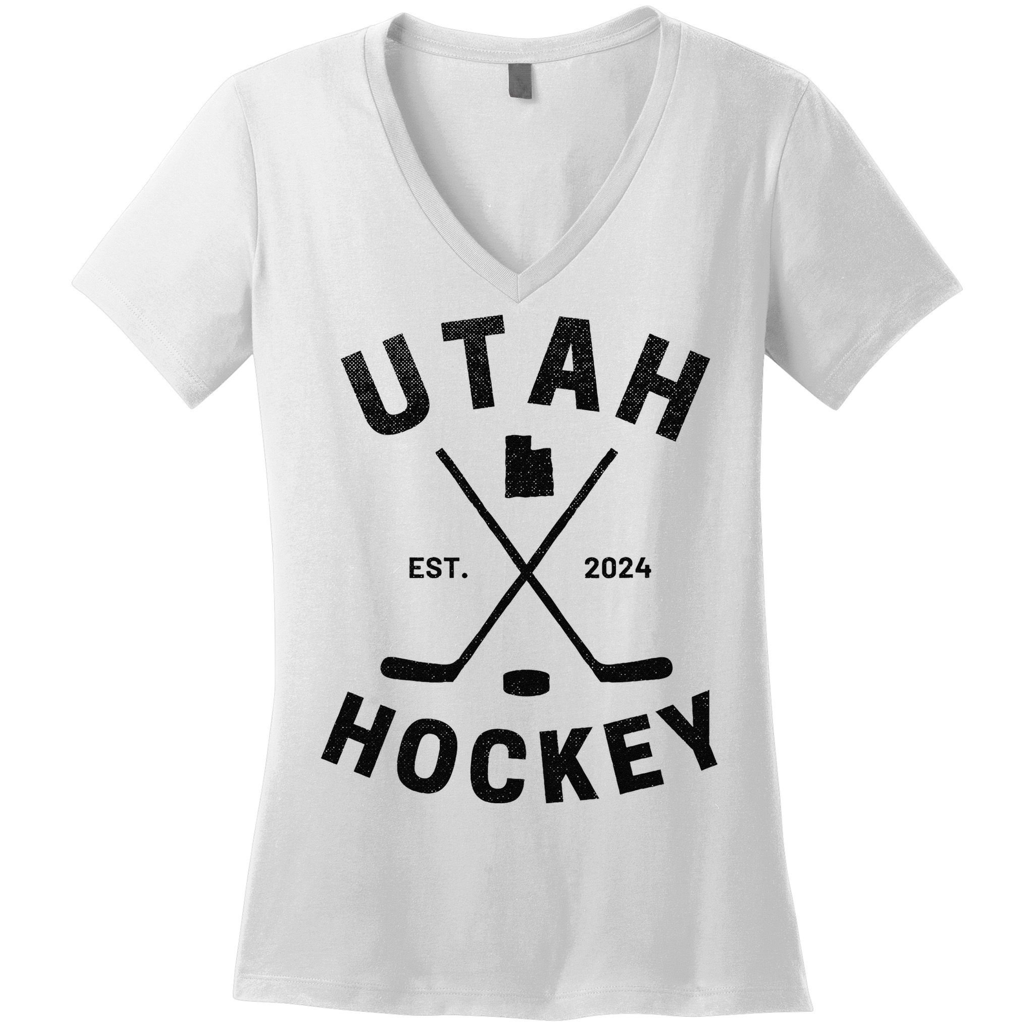 Utah Hockey Hockey In Utah Women's V-Neck T-Shirt