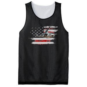 UH-1 Huey Helicopter American Flag Veteran Mesh Reversible Basketball Jersey Tank