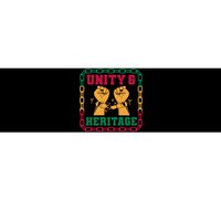 Unity & Heritage Juneteenth Graphic Bumper Sticker