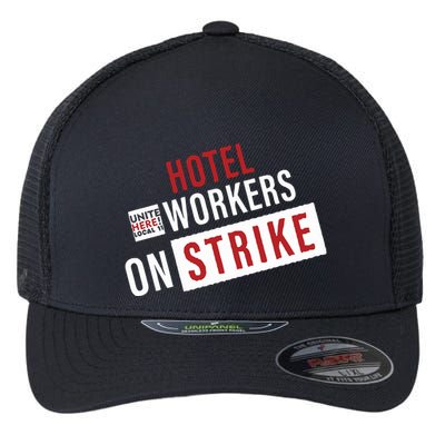 Unite Here Local 11 Hotel Workers On Strike Flexfit Unipanel Trucker Cap