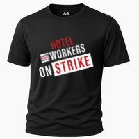 Unite Here Local 11 Hotel Workers On Strike Cooling Performance Crew T-Shirt