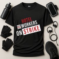 Unite Here Local 11 Hotel Workers On Strike Cooling Performance Crew T-Shirt