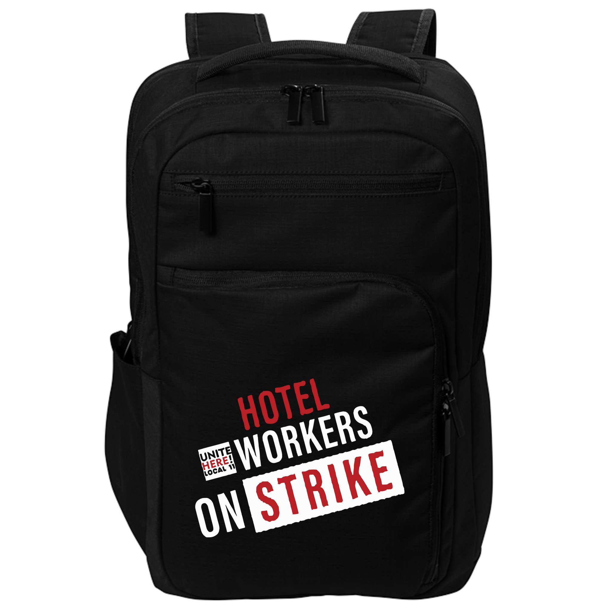 Unite Here Local 11 Hotel Workers On Strike Impact Tech Backpack