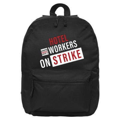 Unite Here Local 11 Hotel Workers On Strike 16 in Basic Backpack