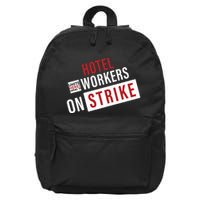 Unite Here Local 11 Hotel Workers On Strike 16 in Basic Backpack