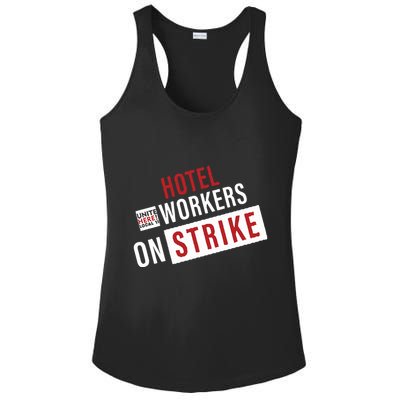 Unite Here Local 11 Hotel Workers On Strike Ladies PosiCharge Competitor Racerback Tank