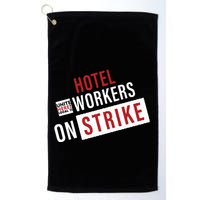 Unite Here Local 11 Hotel Workers On Strike Golf Towel