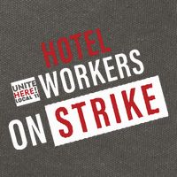 Unite Here Local 11 Hotel Workers On Strike Cotton Canvas Backpack