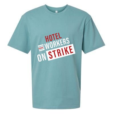 Unite Here Local 11 Hotel Workers On Strike Sueded Cloud Jersey T-Shirt