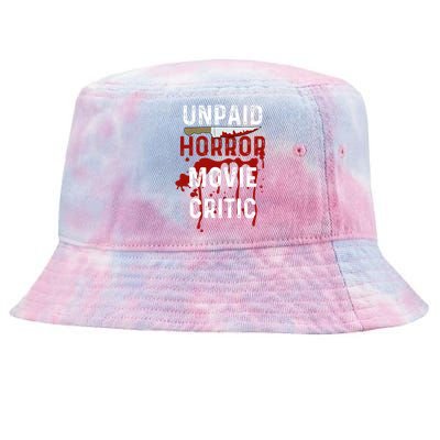 Unpaid Horror Movie Critic Serial Killer True Crime Lover Tie-Dyed Bucket Hat