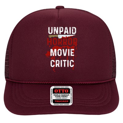 Unpaid Horror Movie Critic Serial Killer True Crime Lover Trucker Hat