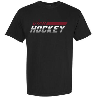 Utah Hockey Off Ice Training Fan Gear Garment-Dyed Heavyweight T-Shirt