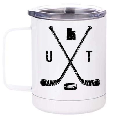 Utah Hockey Salt Lake City Hockey Great Gift 12 oz Stainless Steel Tumbler Cup