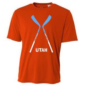 Utah Hockey Sticks Cooling Performance Crew T-Shirt