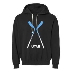 Utah Hockey Sticks Garment-Dyed Fleece Hoodie