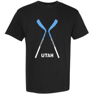 Utah Hockey Sticks Garment-Dyed Heavyweight T-Shirt